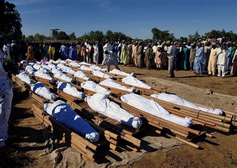 nigeria massacre 110 civilians killed in militant attack on farmers