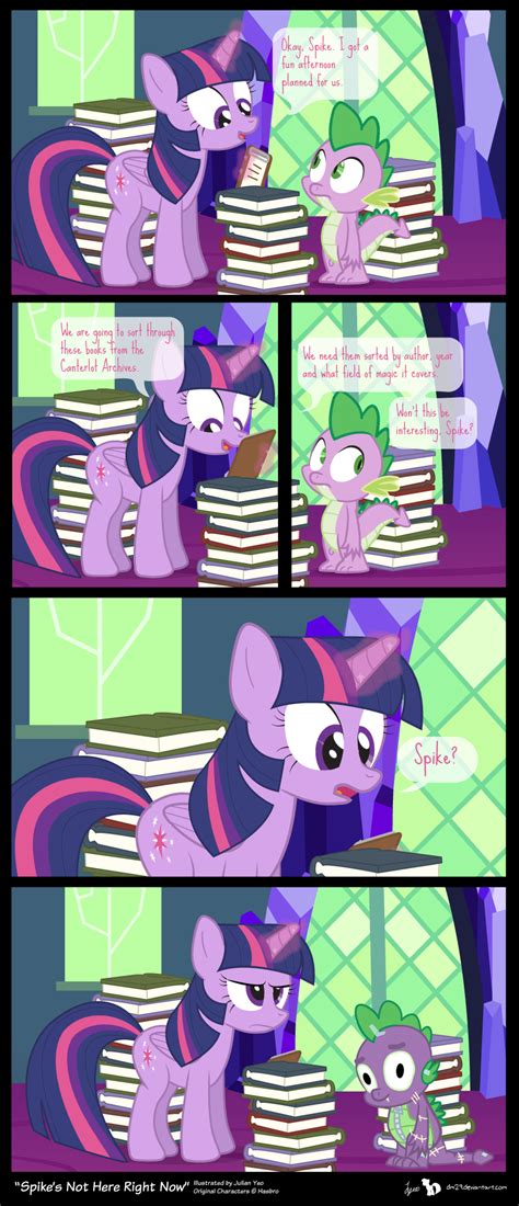 Comic Block Spike S Not Here Right Now By Dm29 On Deviantart