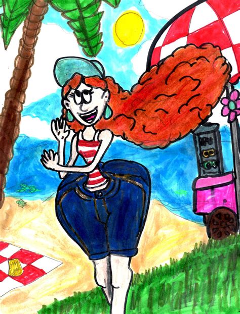 redhead from disney s inner workings by sonicclone on deviantart