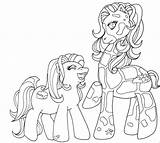 Uncolored Mlp Animals Lineart Giraffe Pony Coloring Popular Deviantart sketch template