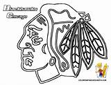 Coloring Chicago Pages Bears Blackhawks Getcolorings Printable Color Print sketch template