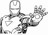 Colorare Homem Ferro Ironman Disegno Coloriage Colorier Demi Avengers Longueur Longitud Mezzo Busto Cartonionline sketch template