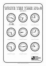Time Coloring Pages Cool Kids Angeles Los Write Getcolorings Color Activities sketch template