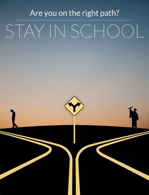 Psa Posters Stay In School By Nicholas Moseley Via