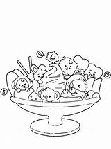 Bt21 Coloring Pages Fun Kids Votes sketch template