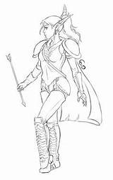 Warcraft Windrunner Kolorowanki Colouring Malbücher Rysunki Drawings Malvorlagen Malbögen Erwachsene Mandale Sylvanas sketch template