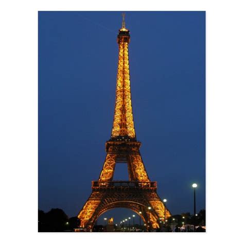 Eiffel Tower Beauty Postcard