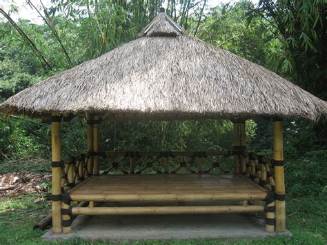 saung gazebo bambu kebon kembang bogor