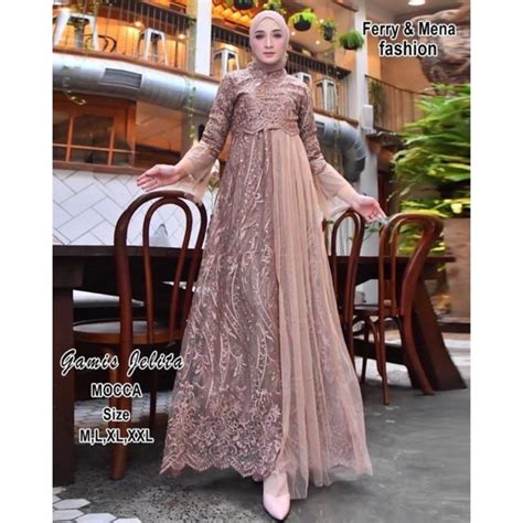 10 Model Kebaya Gamis Modern Cantik Untuk Segala Usia Indo Times