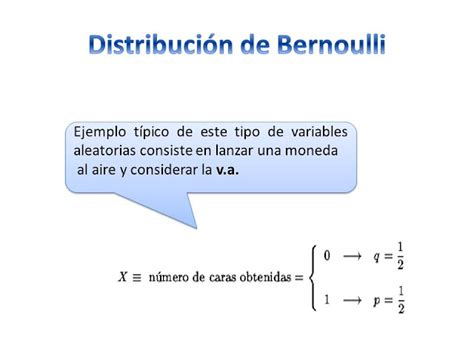 distribuciÓn de bernoulli distribucion bernoulli