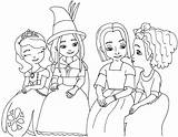 Sofia Coloring First Pages Princess Disney Lucinda Jade Ruby Little Amber Witch Drawing Sophia Elena Color Printable Ivy Print Curse sketch template
