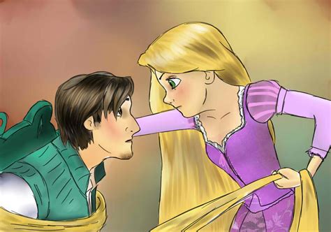 Rapunzel And Flynn By Emeraldsmudge On Deviantart
