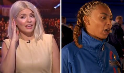 Holly Willoughby Swipes At Mel B S Daughter And Chelcee The Games Row