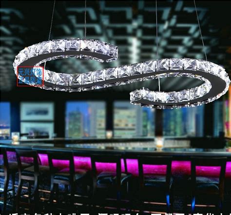 shaped led modern crystal lighting luxury pendant lights hanging
