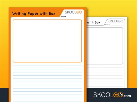 writing paper  dotted lines skoolgo