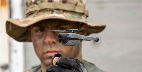 army  equipping soldiers  pocket sized recon drones