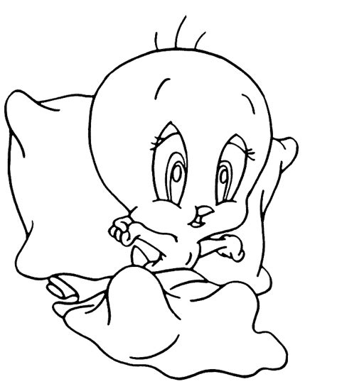 cutest tweety coloring pages  kids kleurplaten kinderen opvoeden