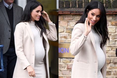 someone just called pregnant meghan markle fat and her