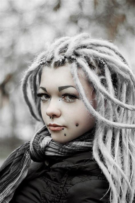 dreadfully dyed … white dreads beautiful dreadlocks dreads girl