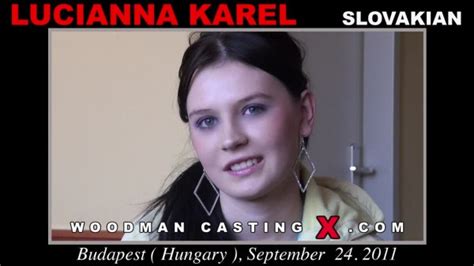 Lucianna Karel On Woodman Casting X Official Website