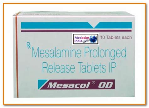 mesacol  tablet packaging size    price  nagpur id