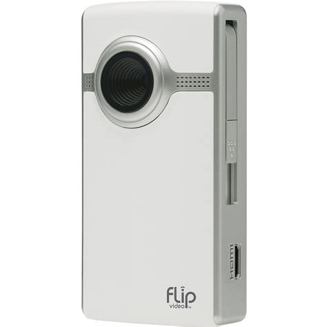flip video ultrahd video camera white  hour uw bh photo