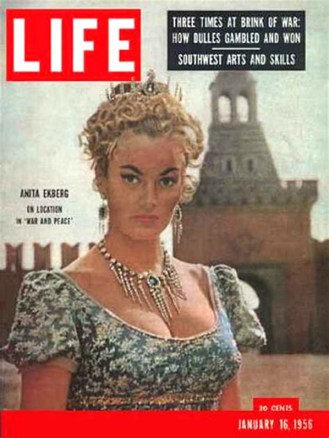 life magazine cover copyright 1956 anita ekberg mad men
