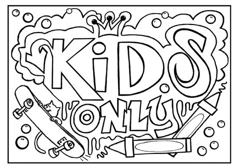 graffiti coloring pages   printable coloring pages