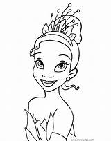 Tiana Coloring Princess Frog Pages Disney Disneyclips Pdf Little Funstuff sketch template