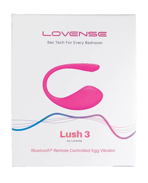 lovense lush 3 0 powerful g spot vibrations with online control