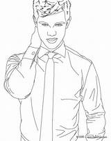 Lautner Crepusculo Cullen sketch template