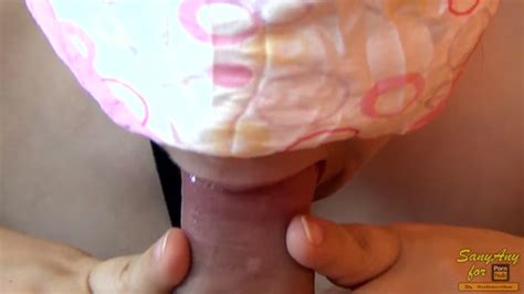 sany any flawless wet blowjob close up huge cumshot on