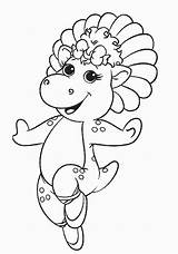 Barney Coloring Pages Printable Color Birthday Friends Popular sketch template