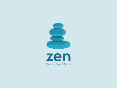 zen nail spa  type alen pavlovic  dribbble