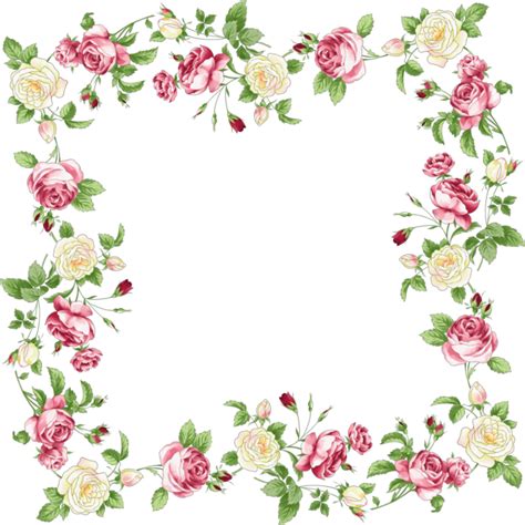 flowers borders png transparent flowers borderspng images pluspng