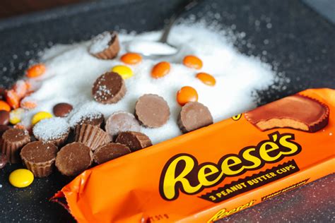reese s peanut butter cups have too much sugar