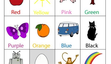 preschool color chart preschool pinterest preschool colors