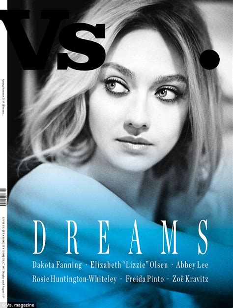 Dakota Fanning Is Stylish In New Shoot For Vs Magazine Daily Mail Online