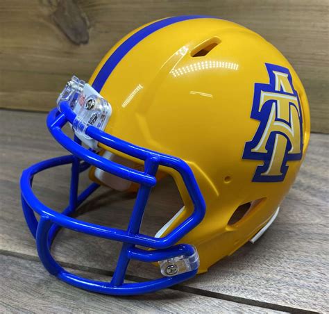 north carolina  aggies riddell speed mini football helmet  helmets