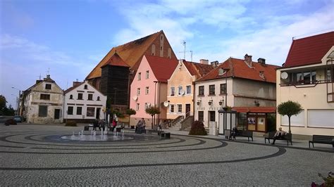 zdj  rynek miasta frombork sitwm krakow