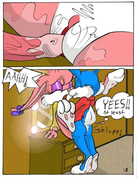 Rule 34 Anthro Babs Bunny Buster Bunny Comic Female Fur