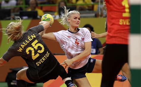 in the summer games norway rallies around its women s handball team