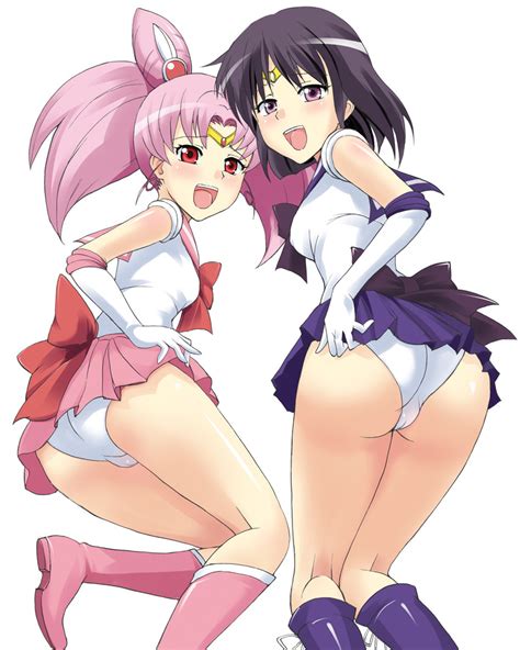 Chibi Usa Sailor Chibi Moon Sailor Saturn And Tomoe