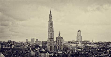 antwerp skyline    skyline  antwerp flanders belgi flickr
