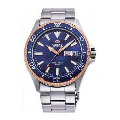 orient kamasu blue coral limited edition oyster sapphire crystal ra