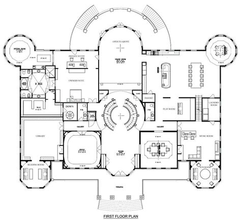 mega mansion floor plans mansion floor plan luxury floor plans floor plans