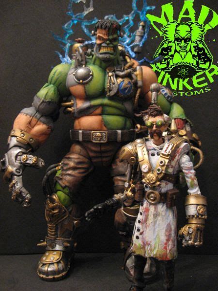 Hulkenstein And Steampunk Dr Banner Halloween Custom