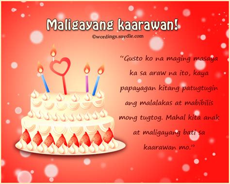 Tagalog Translation Happy Birthday Maligayang Kaarawan Learn My Xxx