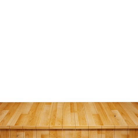 wooden table foreground wood table top front view  render isolated