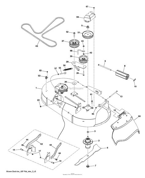 Husqvarna Yt42dxls 96043020401 2015 07 Parts Diagram For Mower Deck